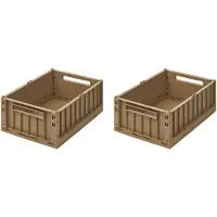 Liewood Förvaringslåda - 36x25x13,5 cm - Medium+ - Weston - 2-pa - - One Size - Förvaringslåda