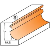 Cmt Profilfräs 856.851.11; S=12,7 mm; D=31,7 mm