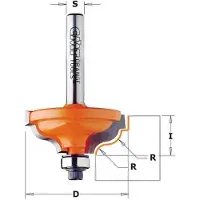 Cmt Kant- och hörnfräs ; S=1/4''; D=34,2 mm