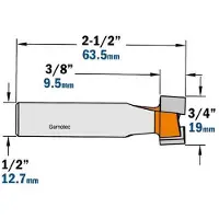 Cmt Notfräs 852.501.11; 19/9,5 mm