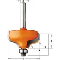 Cmt Kant- och hörnfräs ; S=6 mm; D=38,1 mm