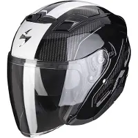 Scorpion Exo-230 Condor Jethjälm Svart/Vit XS Unisex sort