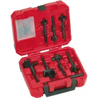 Milwaukee Set av borr för möbelmontering 4932479488; HEX 7/16''; 140 mm; 8 st.