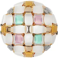 Slamp Taklampor , Mida, dimbara, Flerfärgad, Vardagsrum, Plast, Design