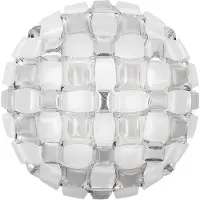 Slamp Taklampor , Mida, dimbara, Metallisk, Vardagsrum, Plast, Design