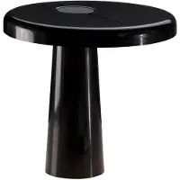 Martinelli Luce Bordslampa , Hoop, Svart, Arbetsrum / hemkontor, Plast, Design