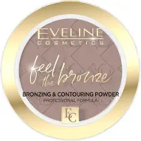 Eveline Cosmetics Känn bronsbronspulvret för konturfärg 01 Vintergatan 4 G