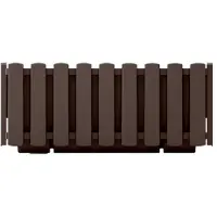 Prosperplast Planteringskärl Boardee Fencycase DDEF400-R222, roströd