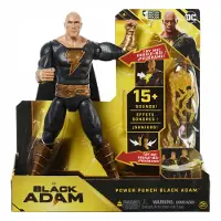 Batman Black Adam Actionfigur - 30 cm. - Funktioner - - One Size - Actionfigur