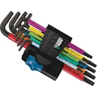 Wera 967/9 Tx Torx-nyckelsats 1l
