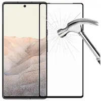 Mtp Products Full Cover Google Pixel 6 Härdat Glas Skärmskydd - 9H