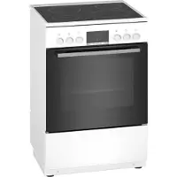 Bosch Serie | 4 HKN31A020U - Spis - fristående - bredd: 60 cm - djup: 60 cm - höjd: 90 cm - med självrengöring - vit