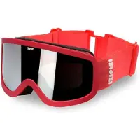 IZIPIZI - Skidglasögon - #Sun Snow Large Cat. 2 Pink för Unisex - Röd
