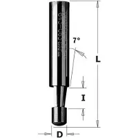 Cmt Kopieringsfräs 843.063.11-X50; S=6,35 mm; D=6,35X6,35 mm; 50 st.