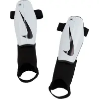 Nike Benskydd Charge - Vit/svart Barn, storlek Kids L/140-150cm