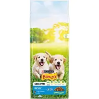 Bonzo 2x15kg Junior med kyckling, grönsaker & mjölk Bonzo hundfoder