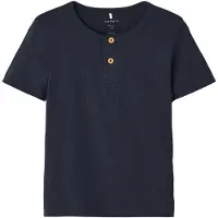 Name it T-shirt - Noos - NmmKab - Dark Sapphire - - 1 år (80) - T-shirt