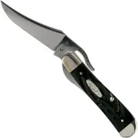 Case Knives Case Russlock Rough Black Synthetic, 18224, 61953L SS pocket knife