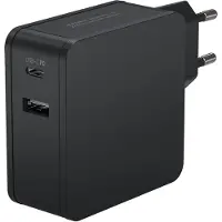 Ansmann Home Charger 254PD USB-laddare 65 W 1x USB-A, 1x USB-C Power Delivery Svart Inomhus GaN