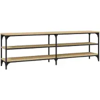vidaXL Tv-bänk sonoma-ek 160x30x50 cm konstruerat trä