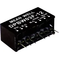 MEAN WELL DPBW03F-15 DC/DC-omvandlar-modul 100 mA 3 W Antal utgångar: 2 x Innehåll 1 st