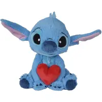 Disney Stitch gosedjur med hjärta (25 cm) Disney