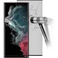 Mtp Products Samsung Galaxy S23 Ultra 5G Privacy Härdat Glas Skärmskydd