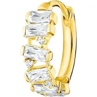 Thomas Sabo örhänge white stones gold CR665-414-14