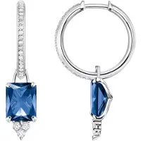 Thomas Sabo with blue stone örhängen CR684-166-1