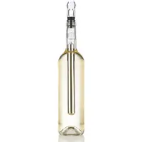 24hShop Vinkylare / vinluftare med hällpip i rostfritt stål / kyler och förbättrar vinets smak