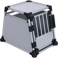 Trixie Aluminium transportbur - Storlek M: B 55 x T 78 x H 62 cm
