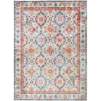 FRAAI Vintage matta | Imagine Oriental grön hos Volero | 230x330 cm | Polyester | Symmetrisk | Rektangulär | Låg lugg