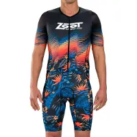 Zoot Ltd Aero Fz Kortärmad Triathlondräkt