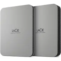 LaCie Mobile Drive STLP1000400 - Hårddisk - 1 TB - extern (portabel) - USB 3.2 Gen 1 (USB-C kontakt) - moon silver