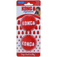 Kong Signature Balls hundleksak (2 stycken)