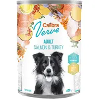 Calibra Gf Verve Adult Lax Och Kalkon Hundmat 6x400g