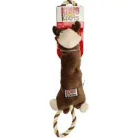 Kong Leksak Tugger Knots Moose Brun M/l 48cm