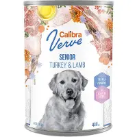 Calibra Verve Kalkon Och Lamm För Seniorhundar 400g 6 Enheter