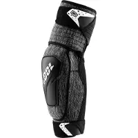 100% FORTIS armbågsskydd Heather Grey Black stl. S/M (NEW 2022)