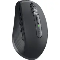Logitech | MX Anywhere 3S - Mus - laser - 6 knappar - trådlöst - Bluetooth, 2,4 GHz - trådlös mottagare - Grafit