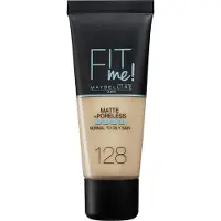 Maybelline Fit Me Matte + Poreless Foundation Normal To Oily 30 ml - 128 Warm Nude