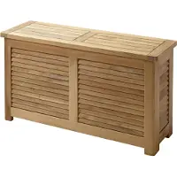 Cinas Classic förvaringsbänk teak 90cm
