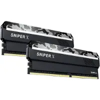 G.Skill SNIPER X Series - Urban Camo - DDR4 - sats - 32 GB: 2 x 16 GB - DIMM 288-pin - 3200 MHz / PC4-25600 - CL16 - 1.35 V - ej buffrad - icke ECC - stadskamouflage