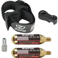 Zéfal CO2-patronhållare med adapter + regulator + 2 st 16G patroner