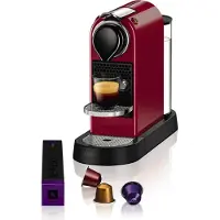 Krups Nespresso CitiZ XN741510 - Kaffemaskin - 19 bar - körsbär
