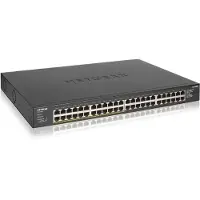 Netgear GENERISK 0606449145588 - KVM SWITCH - GS348PP Unmanaged Gigabit Ethernet [10/100/1000] Svart Ethernet-anslutning,