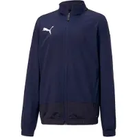 Puma Träningsjacka teamGOAL 23 - Navy/Vit Barn, storlek YS/128 cm