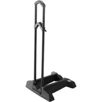 Fischer 10446 cykelställ, vikbart 1-plats, däck 20-85 mm 20-29, svart