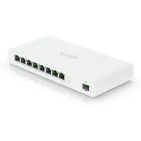 Ubiquiti UISP - Switch - 8 x 10/100/1000 (PoE) + 1 x Gigabit SFP - skrivbordsmodell - PoE (110 W)