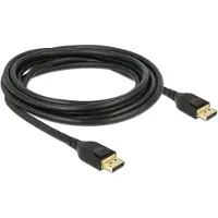 DeLOCK DisplayPort-kabel DP 8K certifierad 8K 60 Hz 3 m
